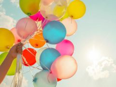 Kids&#039; party in the beer garden