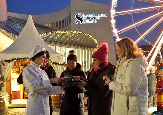 Harbour Christmas market at the Chocolate Museum